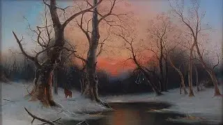 Nils Hans Christiansen (Winter Paintings)