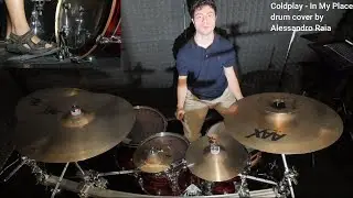 COLDPLAY - IN MY PLACE  drum cover