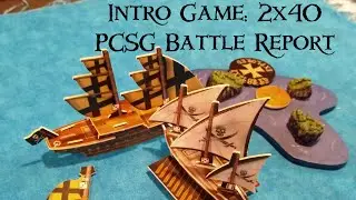 Introductory Game Battle Report - 2 Players, 40 Points with basic fleets