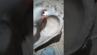 обратная сторона тарели
