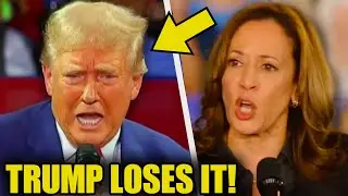 TRIGGERED Trump LOSES IT on Stage After Kamala Delivers KNOCKOUT Blow!