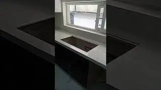 Corian kitchen counter top buffing