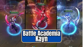Battle Academia Kayn Skin Spotlight | New Kayn Skin | League of Legends PBE skin preview.