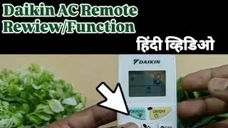 How To Use Daikin AC Remote?Guide,Remote Control Function ❄️👷💯