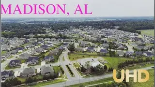 Stunning Aerial Views of Madison City, Limestone County | Ultra HD Drone Footage