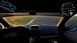 Krótki film o hamowaniu :) Silesia Ring Clio3RS Vs Civic.