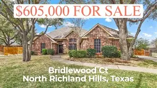 For Sale 7601 Bridlewood Ct, North Richland Hills, Texas | Home Tour