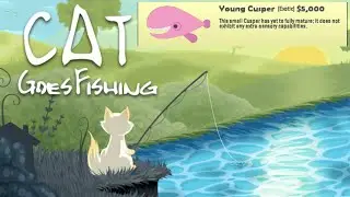 How to catch young cusper in Cat Goes Fishing | New Update!
