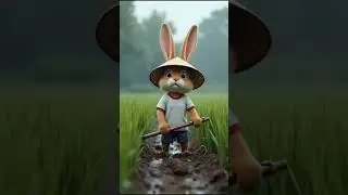 two brothers who have to work hard#shorts#rabbit#sad
