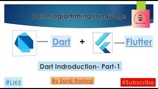 Dart Indroduction Part-1|| Dart programming in Hindi|| Dart and Flutter tutorial in Hindi.