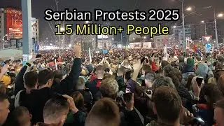 How Serbian Protests Look Like | Belgrade 15.03.2025 (15 za 15)