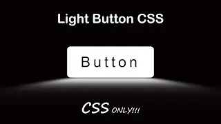 Shadow Light Button HTML CSS | CSS Animation
