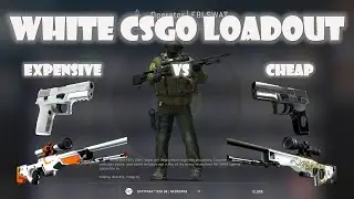 White/Silver CSGO loadout