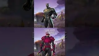 Daredevil and Black Panther interaction - Marvel Rivals