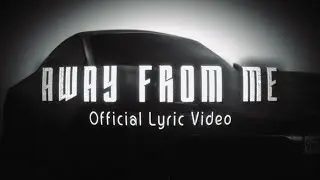 SpaceMan Zack - AWAY FROM ME. (ft. Cholorofilm) [Official Lyric Video]