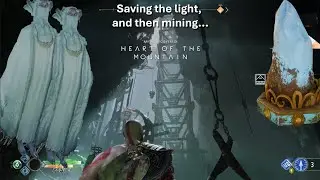 Saving the light, then Mining?? | God of War ep.3