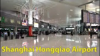 walking tour Shanghai Hongqiao International Airport   Shanghai , China