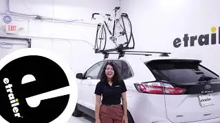 etrailer | Setting up the Kuat Piston SR Roof Bike Rack for 1 Bike on your 2022 Ford Edge