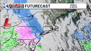 First Alerting you to a cold and windy end to Christmas & snow by Friday evening