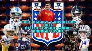 NFL Free Agency Day 2 Recap feat. Andrew Wiley of the Kansas City Chiefs