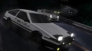 initial D Takumi drift Stage 4