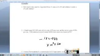 The Dreaded Word Problem