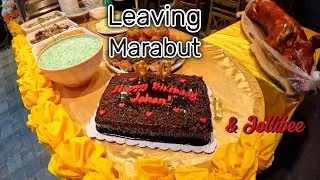 Leaving Marabut for a 60th Birthday Bash and Jollibee breakfast