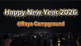 Tahun Baru dari atas Gunung Salak @Raya campground