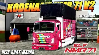 KEREN !!! KODENAME NMR 71 V2 by @BUDESIGN &trade;   BISA BUAT MABAR || BUS SIMULATOR INDONESIA
