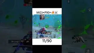 Mg3 +P90 deadly combination #bgmi #viral