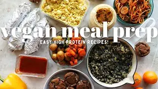 Is Vegan Meal Prepping Hard? [High Protein]