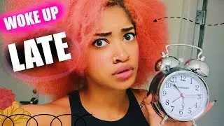 I WOKE UP LATE FOR SCHOOL! Morning Routine & Tips | Bri Hall