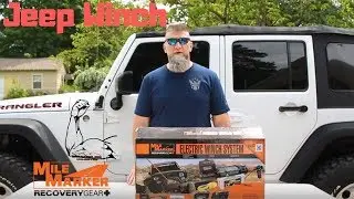 Jeep Wrangler Mile Marker SEC15 Winch Un-Boxing