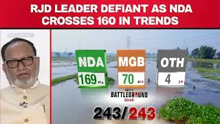 Bihar Results LIVE: &lsquo;These Trends Will Change&rsquo;, RJD Leader Stays Defiant Even as NDA Crosses 160