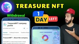 Treasure NFT WithdrawalTreasureNFT new update | Treasure NFT 1 days LeftStage seed funding