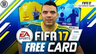 FIFA 17 - UNLOCKING THE FREE CARD!!! - FIFA 17 Ultimate Team