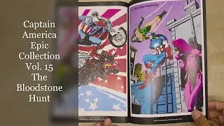 Captain America Epic Collection Vol 15 The Bloodstone Hunt review