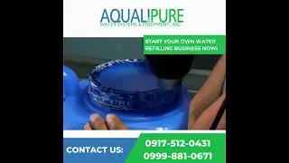Affordable WATER REFILLING STATION that continuous GENERATE INCOME