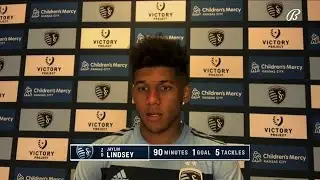 Jaylin Lindsey on opening goal in Portland: 'It was a planned out play'