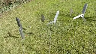 Windr&auml;der - 002 / Windspiele f&uuml;r den Garten / Modelle: DuoProp , TriProp