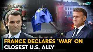 France Declares War On Closest U.S. Ally, Mass Protest shocks Europe