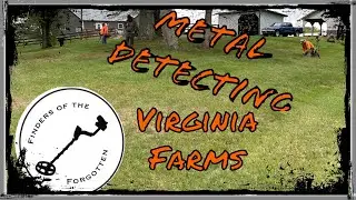 Metal Detecting in Virginia Trip Day 1 2024