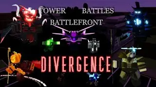 Roblox Tower Battles: Battlefront - Divergence Mode Full Gameplay (up to Wave 42)