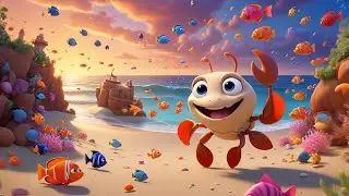 Two Little Crabs Build a Castle | Fun Castle Building Song for Kids | Nursery Rhymes and Baby Songs