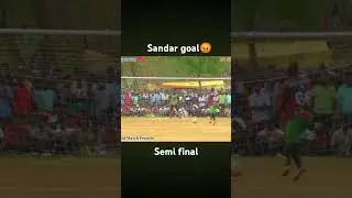 sandar goal😡😡 lefty shot semi final match @LocaLFooTballer @Santhallovers #youtubeshorts #viral