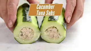 Сэндвичи с тунцом и огурцом &mdash; низкоуглеводные и подходят для кето-диеты!