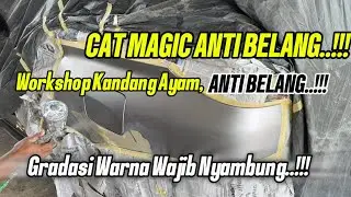 Cat Magic Anti Belang , Semua Warna Bisa Disoll 99% Mirip Dengan Cat Lama