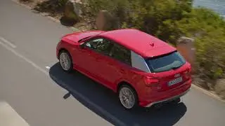 Audi Q2   Tangorot Fahraufnahmen