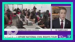 Clearwater high school students prepare for their annual civil rights tour