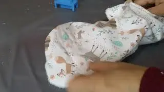 Hoy cosemos una babita para nuestro beb&eacute; 💕 Paso a paso Babitas